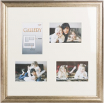 Photo frame Ema Gallery 40x40/4/10x15, bronze (VF3968)