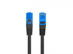 Lanberg | Patchcord Cat.6A S/FTP LSZH CCA | PCF6A-10CC-0300-BK | 3 m | Black