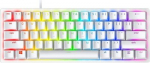 Razer Huntsman Mini 60% Wired Gaming US Keyboard with RGB LED light - Mercury White