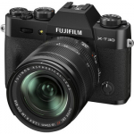 Fujifilm X-T30 II juodas sisteminis fotoaparatas su 18-55mm objektyvu