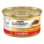 GOURMET Gold Sauce Delight Jautiena - &scaron;lapias kačių maistas - 85 g