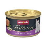 ANIMONDA Vom Feinsten Mousse Chicken and lamb - &scaron;lapias kačių maistas - 85g