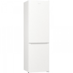 Gorenje Refrigerator | NRK6202EW4 | Energy efficiency class E | Free standing | Combi | Height 200 cm | No Frost system | Fridge net capacity 235 L | Freezer net capacity 96 L | Display | 38 dB | White