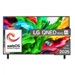 LG QNED AI 55QNED85A3C televizorius 139,7 cm (55") 4K Ultra HD Smart TV &bdquo;Wi-Fi&ldquo; Juoda