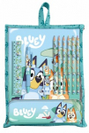 Stationery set 12pcs Bluey