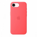 Apple iPhone 17e Silicone Case with MagSafe &ndash; Bright Guava | Apple