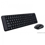 Logitech | Combo Wireless Keyboard and Mouse | MK220 | Keyboard and Mouse | Wireless | Mouse included | US | Black | N/A