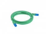 LANBERG patchcord cat.6A FTP LSZH CCA 3m green