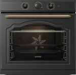 Gorenje | Oven | BOS67371CLB | 77 L | Multifunctional | EcoClean | Mechanical control | Steam function | Height 59.5 cm | Width 59.5 cm | Black