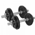 Tunturi Dumbellset hantelių komplektas 20 kg, 2vnt