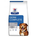 HILL'S Prescription Diet Derm Complete Canine - Sausas &scaron;unų maistas - 12 kg