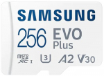 Atminties kortelė Samsung EVO PLUS MicroSDXC 256GB