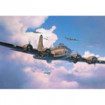 Plastic model B-17 F Memphis Belle
