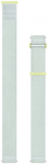 Garmin watch strap Quick Release ComfortFit Fabric 20mm, citron/cloud blue