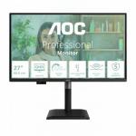 LCD Monitor|AOC|27 "|2560 x 1440 pixels|Wide Quad HD|Native aspect ratio 16:9|Flat|Q27P4U