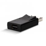 Adapteris - Mini DP į DP 4K 60Hz 5.1/7.1 Aplinkos Garsas 15 cm