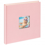 Nuotraukų Albumas - Walther FA-205-BR Fun Album 26X25, 40 Puslapių, Baltos Puslapiai, Rožinė
