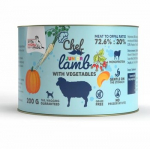 SYTA MICHA Chef Junior Lamb with vegetables Mono - drėgnas ėdalas &scaron;unims - 200g