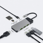 GREENCELL HUB USB-C GC Connect 3xUSB 3.1 HDMI 4K 60Hz PD 85W