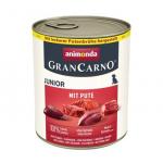 ANIMONDA GranCarno Junior Turkey - drėgnas ėdalas &scaron;unims - 800g