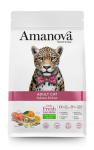 AMANOVA Adult Cat Salmon Deluxe - sausas kačių maistas - 1,5kg