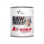 RAW PALEO Adult Monoprotein Beef - &scaron;lapias &scaron;unų maistas - 800 g