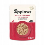 APPLAWS Chicken Breast with Beef in Jelly - &scaron;lapias kačių maistas - 70g