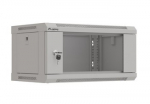 LANBERG rack cabinet 19inch 4U/540x350 grey flat pach with glass door