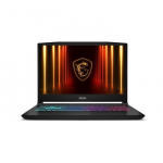MSI Katana 15 HX B14WFK-020XPL Intel&reg; Core&trade; i7 i7-14650HX Knyginis kompiuteris 39,6 cm (15.6") Quad HD 16 GB DDR5-SDRAM 512 GB SSD NVIDIA GeForce RTX 5060 Wi-Fi 6E (802.11ax) NoOS Juoda