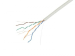 LAN KABELIS UTP KAT.5E 305M VIENAGYSLIS CU LSZH PILKAS CPR + FLUKE PASSED LANBERG