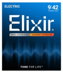 Elixir Strings 12002 - Elektrinės gitaros stygos, (09-42) NW, 6 vnt.
