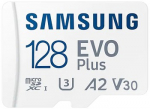 Atminties kortelė Samsung EVO PLUS MicroSDXC 128GB
