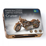 3D Wooden Motorbike Puzzle &ndash; Cruiser V-Twin Limited Edition