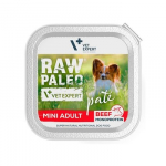 VETEXPERT Raw Paleo Pate Mini Adult Beef - &scaron;lapias &scaron;unų maistas - 150 g