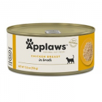 APPLAWS Chicken breast in broth - &scaron;lapias kačių maistas - 156g