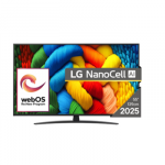 LG NanoCell AI 55NANO81A3A televizorius 139,7 cm (55") 4K Ultra HD Smart TV &bdquo;Wi-Fi&ldquo; Juoda