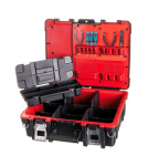 Keter 237003 dėžė įrangai Dėklas kietu korpusu Juoda, Raudona