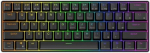 Royal Kludge RK61 klaviatūra | 60%, Hot-swap, Red Switches, US, juoda