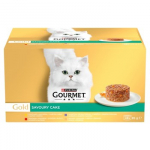 PURINA Gourmet Gold Savoury cake - &scaron;lapias kačių maistas - 48x85g