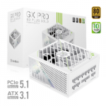 Gamemax PSU | GX PRO 1250G WH | 1250 W | Gold | White | Full Modular