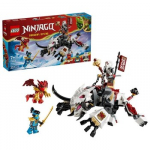 LEGO Ninjago 71863 - Zilvaras ir drakono pabaisa Grimtakas