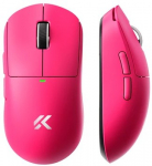 MCHOSE A5 V3 belaidė pėlė | 2.4GHz, BT | 500 mAh | Berry Red
