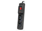 Power strip 3m multi 3M black M3 / 30 / CZ