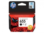 HP 655 original Ink cartridge CZ109AE BHK black standard capacity 550 pages 1-pack