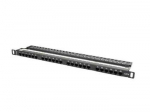 LANBERG PPU6-0024-B Patch Panel 24 port 0.5U cat. 6 black
