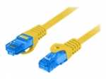 LANBERG patchcord cat.6A FTP LSZH CCA 3m yellow