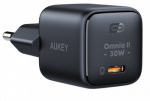 AUKEY PA-B1L VoltApex II Mini 30W USB-C PD Charger with GaN Power Tech