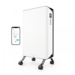 Duux Edge Oil Heater | Oil Heater | 2000 W | Suitable for rooms up to 20 m&sup2; | White