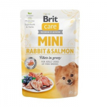 BRIT Care Mini Rabbit and Salmon - drėgnas ėdalas &scaron;unims - 85g
