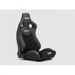Next Level Racing | PU Leather and Suede | Reclining Seat | ERS4 Elite PU Leather and Suede Edition | Black